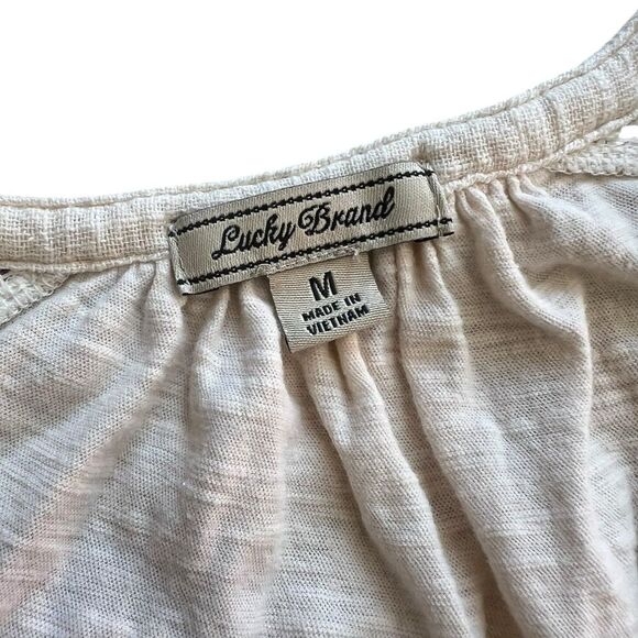 Lucky Brand Ombré Green Multi Media Tank Top M - Picture 4 of 4